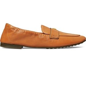 Tory Burch Ballet Loafer Brown Bourbon Size 9 - Very Worn (See Photos)